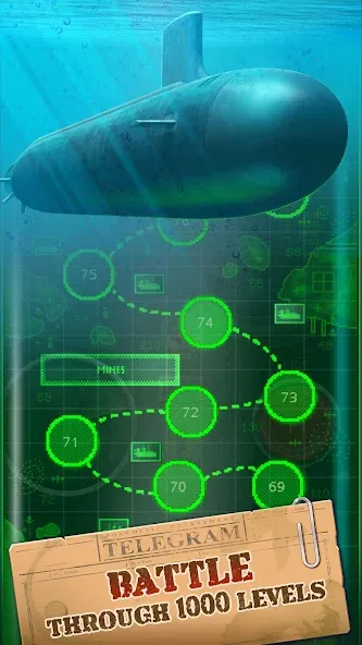 You Sunk - Submarine Attack [МОД Много денег] Screenshot 5