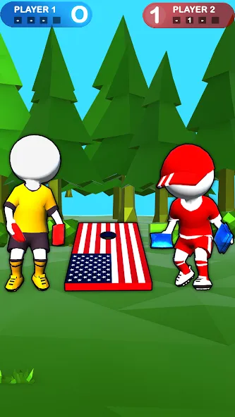 Cornhole League - Board Games (Корнхол Лига) [МОД Unlimited Money] Screenshot 1