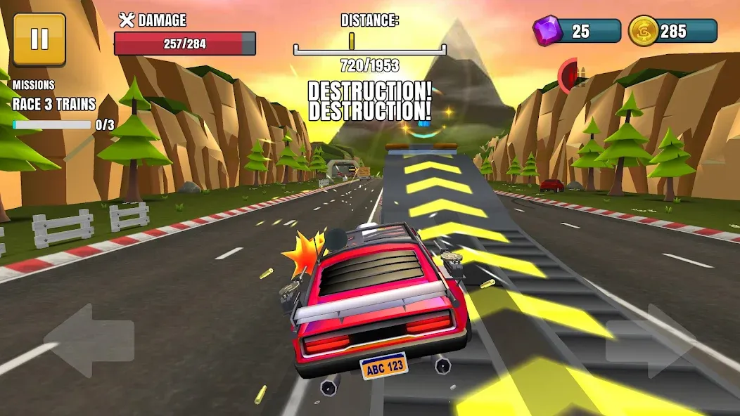 Faily Brakes 2: Car Crash Game (Фэйли Брейкс 2) [МОД Много монет] Screenshot 2