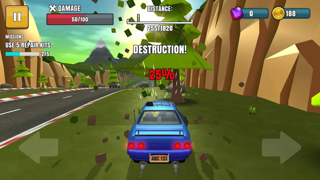 Faily Brakes 2: Car Crash Game (Фэйли Брейкс 2) [МОД Много монет] Screenshot 3