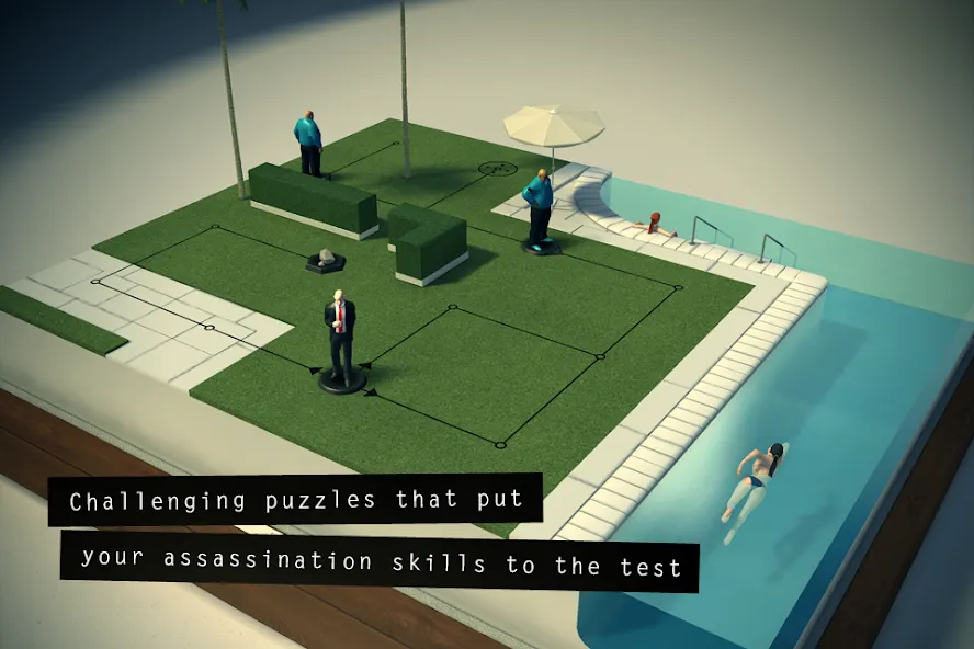 Hitman GO (Хитман ГО) [МОД Бесконечные деньги] Screenshot 2