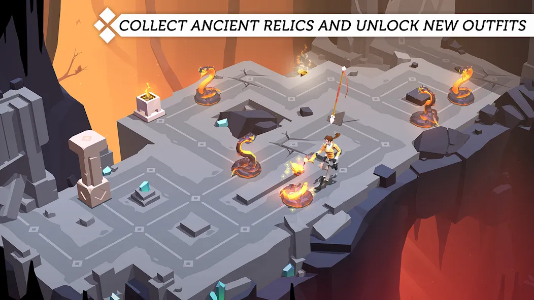 Lara Croft GO (Лара Крофт ГО) [МОД Unlimited Money] Screenshot 5