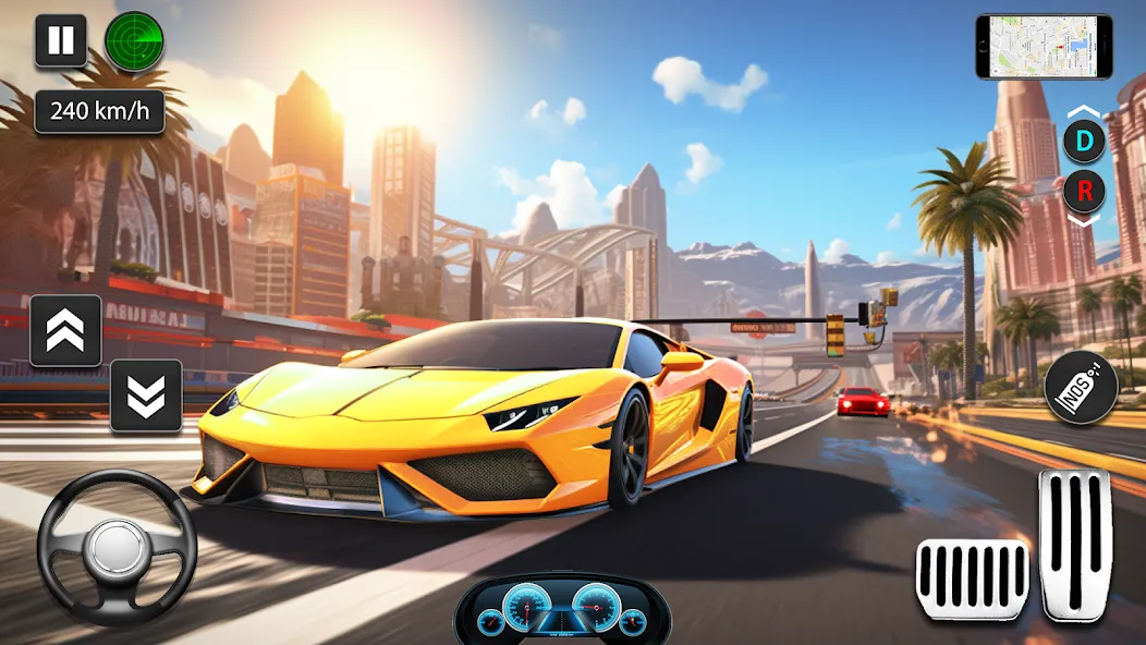 GT Car Stunt : Ramp Car Stunts (ДжиТи Кар Стант) [МОД Menu] Screenshot 1