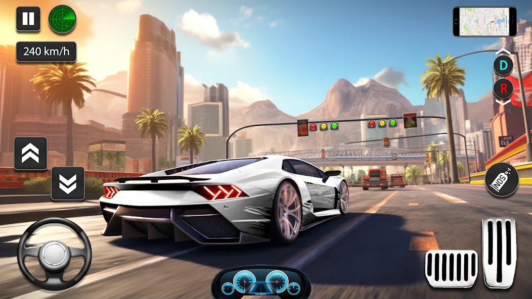 GT Car Stunt : Ramp Car Stunts (ДжиТи Кар Стант) [МОД Menu] Screenshot 3