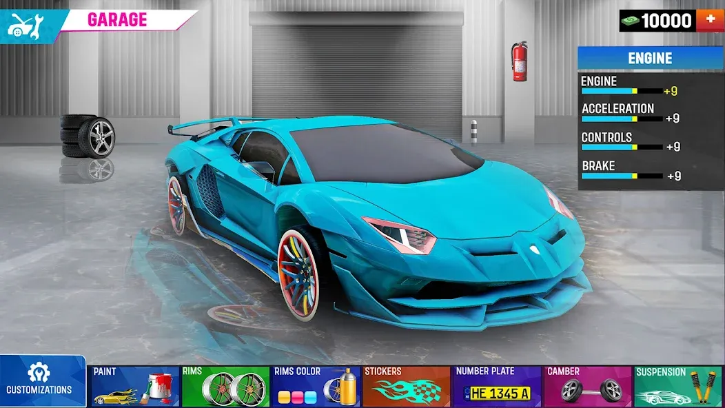 GT Car Stunt : Ramp Car Stunts (ДжиТи Кар Стант) [МОД Menu] Screenshot 4