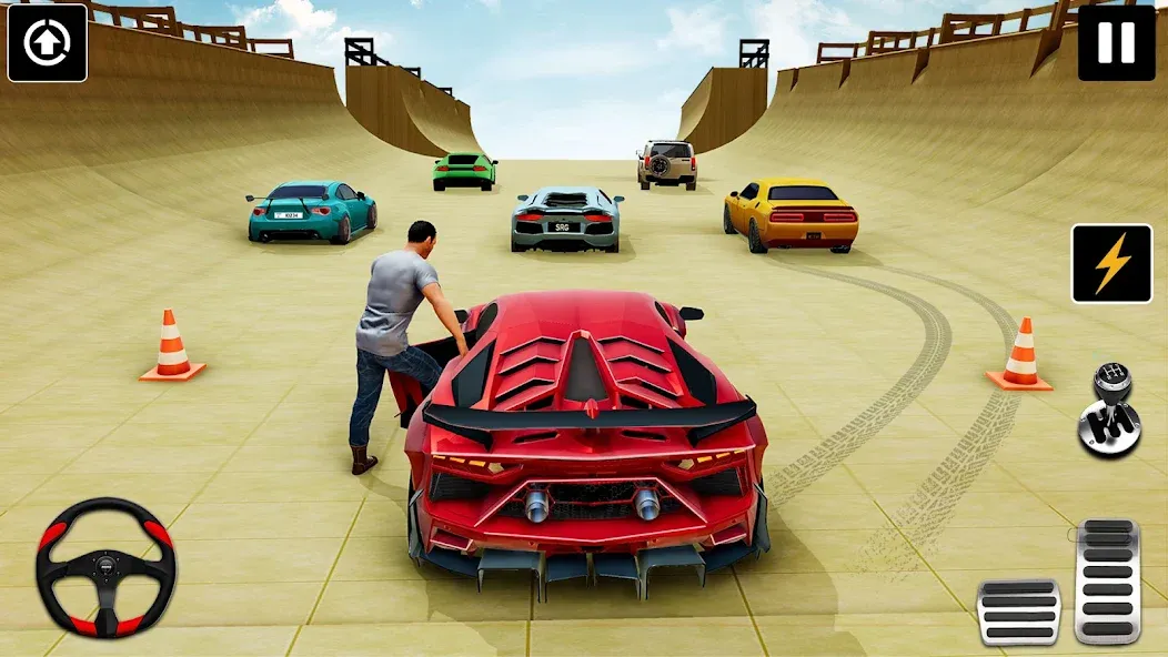 GT Car Stunt : Ramp Car Stunts (ДжиТи Кар Стант) [МОД Menu] Screenshot 5