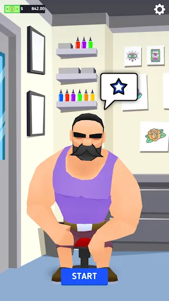 Ink Inc. - Tattoo Drawing [МОД Меню] Screenshot 1