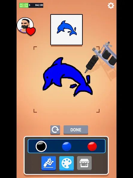 Ink Inc. - Tattoo Drawing [МОД Меню] Screenshot 5