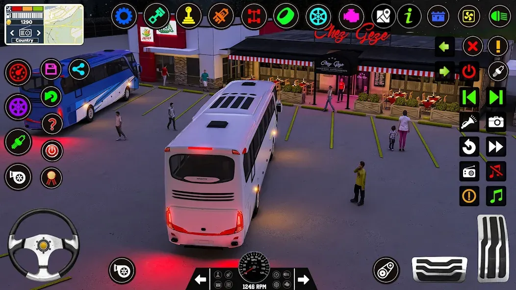 Bus Driving Games 3D: Bus Game [МОД Много монет] Screenshot 3