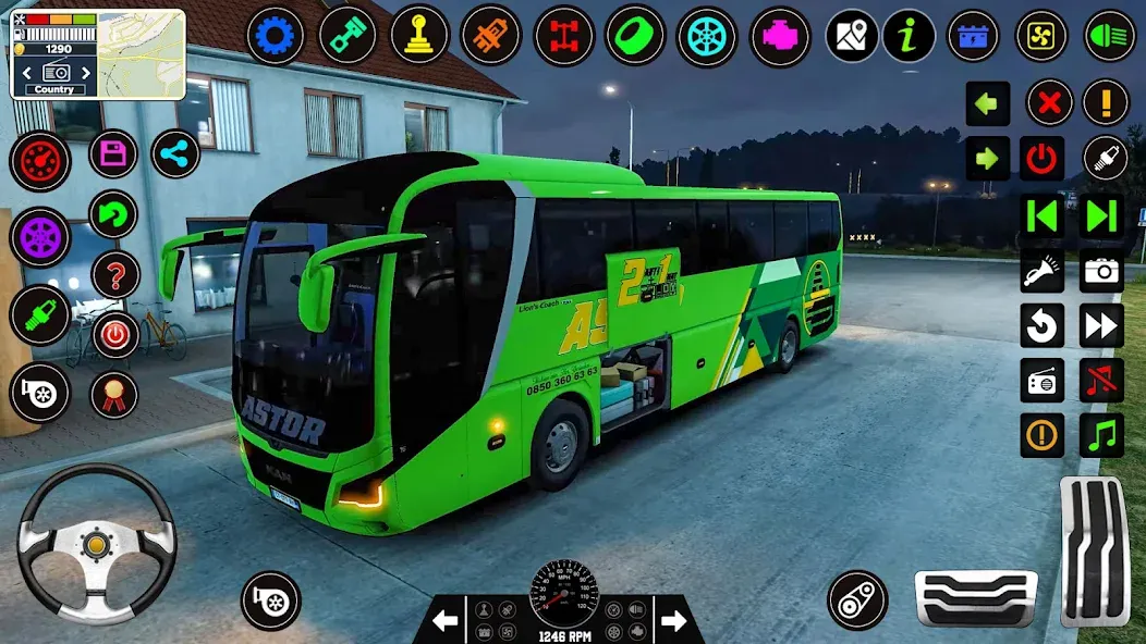 Bus Driving Games 3D: Bus Game [МОД Много монет] Screenshot 4