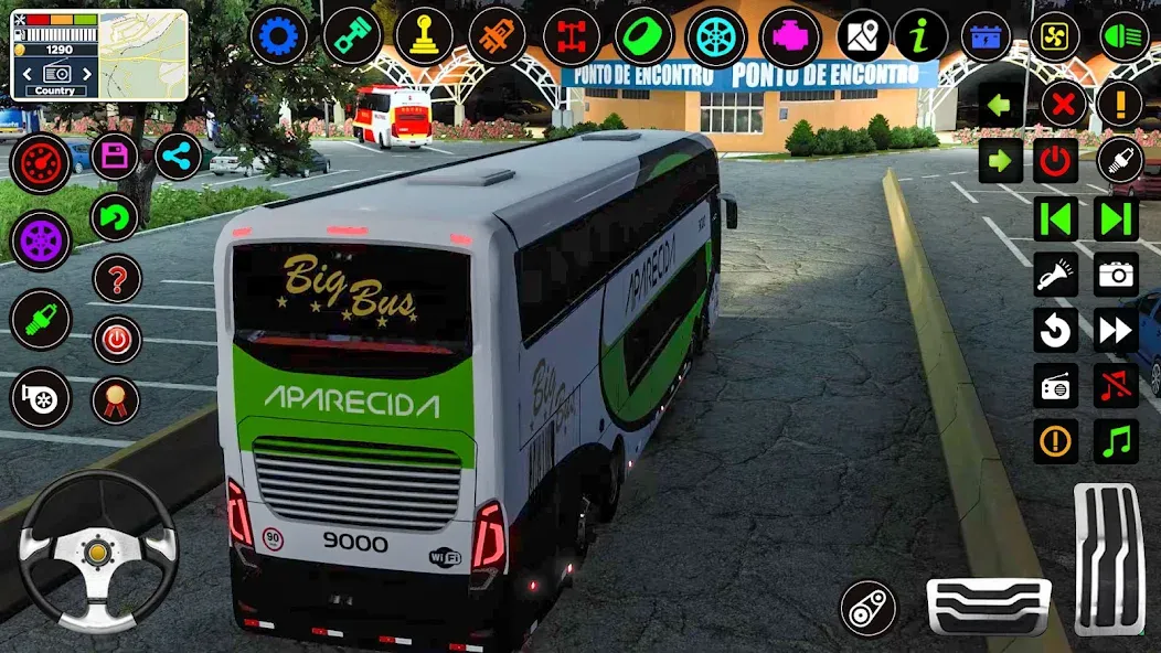 Bus Driving Games 3D: Bus Game [МОД Много монет] Screenshot 5