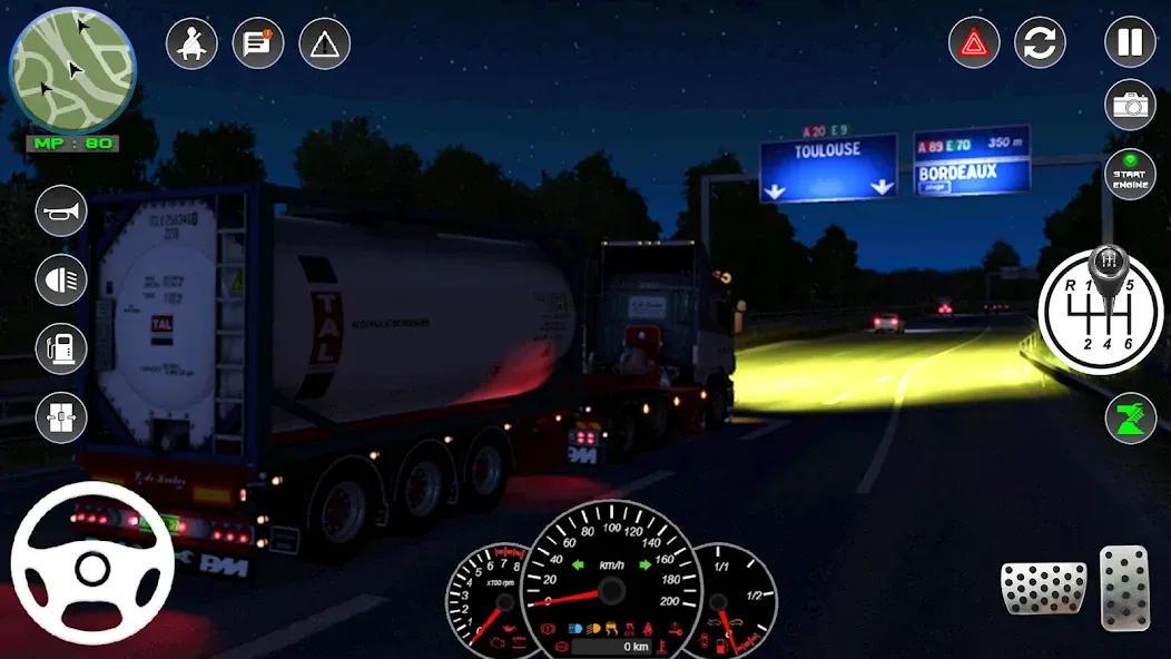Euro Cargo Truck Simulator 3D [МОД Меню] Screenshot 5