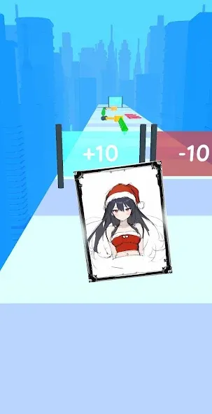 Card Run : Anime Evolution (Кард Рун) [МОД Бесконечные деньги] Screenshot 2