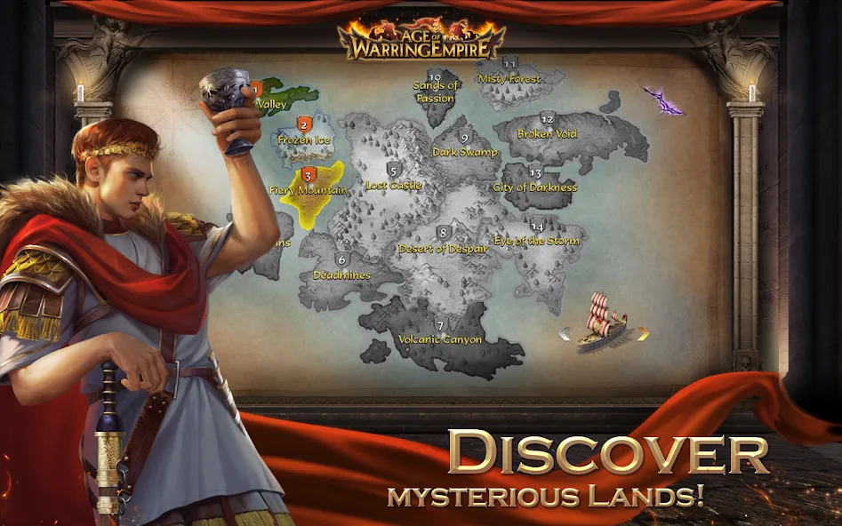 Age of Warring Empire (Эйдж оф Варринг Импайр) [МОД Бесконечные деньги] Screenshot 3