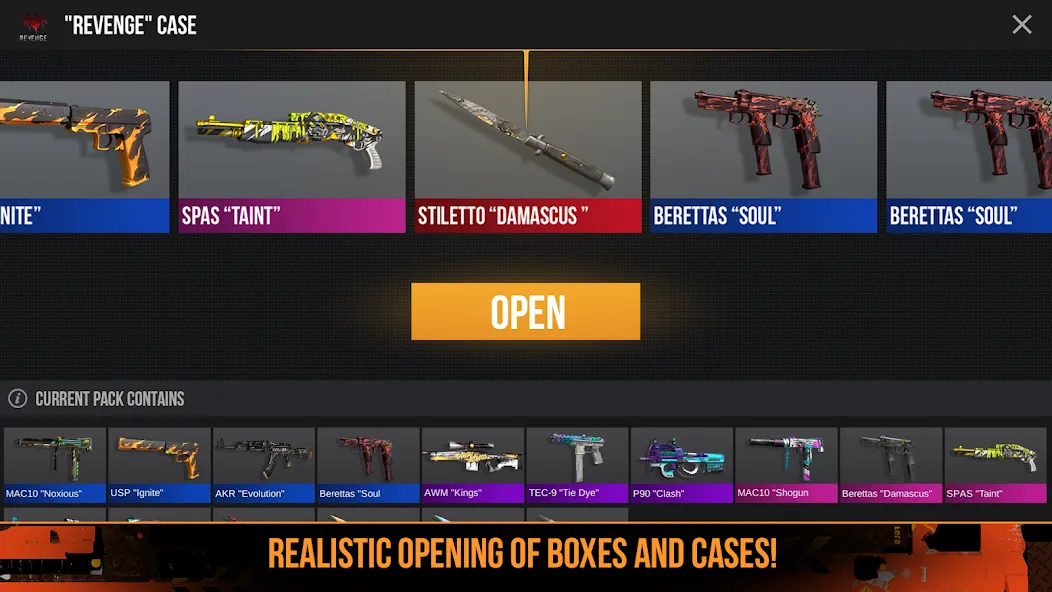 Case Opener: Skins Simulator [МОД Много денег] Screenshot 5