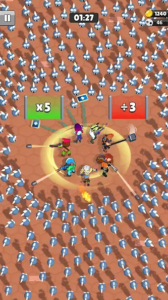 Survive Squad (Сурвайв Сквад) [МОД Бесконечные монеты] Screenshot 2