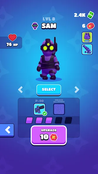 Stealth Master: Assassin Ninja (Стил Мастер) [МОД Все открыто] Screenshot 2