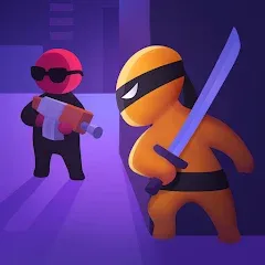 Скачать взломанную Stealth Master: Assassin Ninja (Стил Мастер)  [МОД Все открыто]