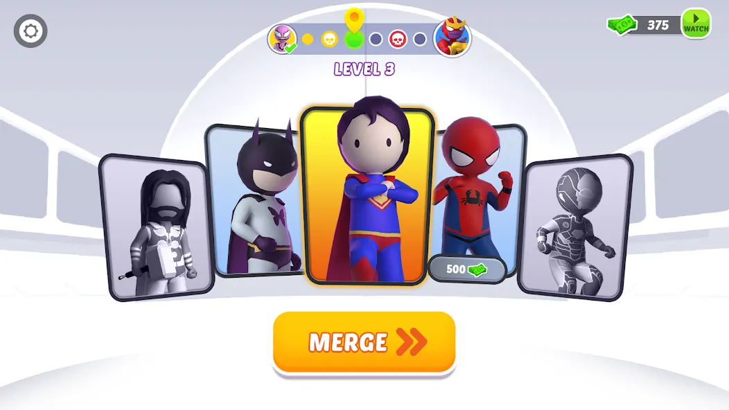 Stick Hero: Comic Superhero (Стик Хиро) [МОД Menu] Screenshot 1