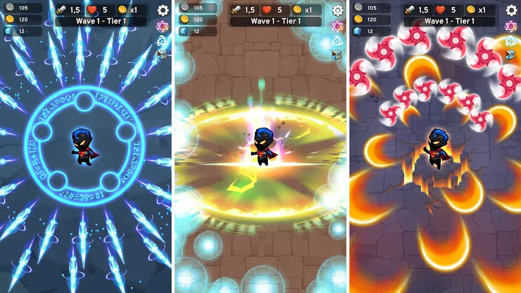 Stickman Survivor: RPG Games (Стикман Сурвайвал) [МОД Много монет] Screenshot 3