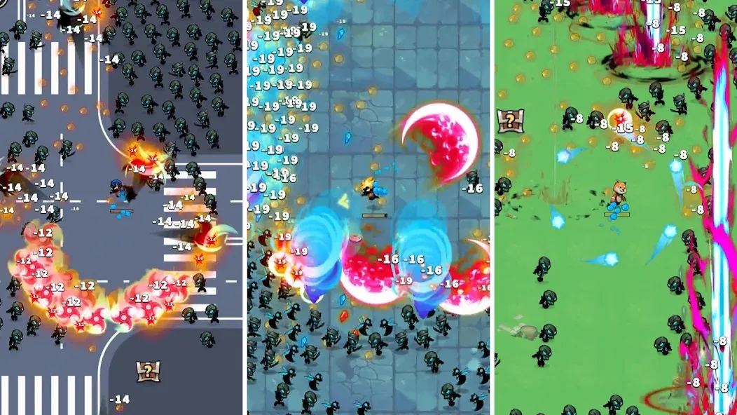 Stickman Survivor: RPG Games (Стикман Сурвайвал) [МОД Много монет] Screenshot 4