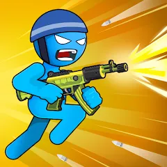 Скачать взломанную Stick Shooter: Battle Game (Стик Шутер)  [МОД Mega Pack]