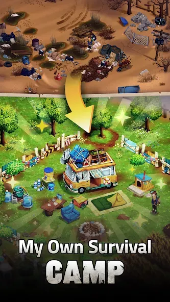 Merge Survival : Wasteland (Мрдж Сурвивал) [МОД Menu] Screenshot 2