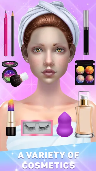 Makeover salon: Makeup ASMR (Мейковер салон) [МОД Все открыто] Screenshot 3