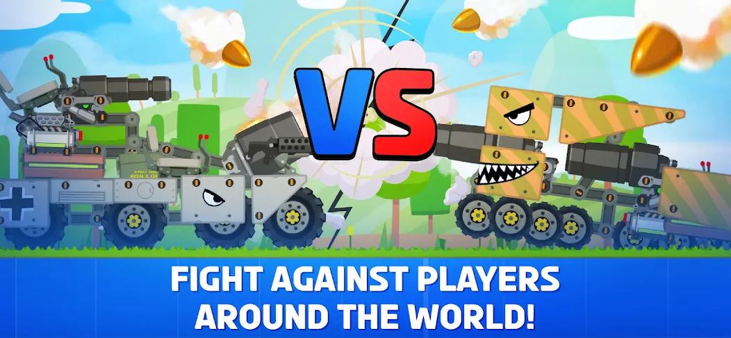 Super Tank Rumble [МОД Все открыто] Screenshot 2