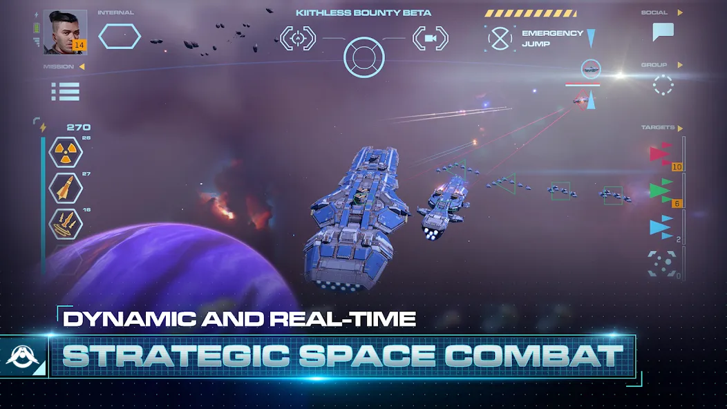 Homeworld Mobile: Sci-Fi MMO (Хоумворлд Мобаил) [МОД Unlimited Money] Screenshot 2