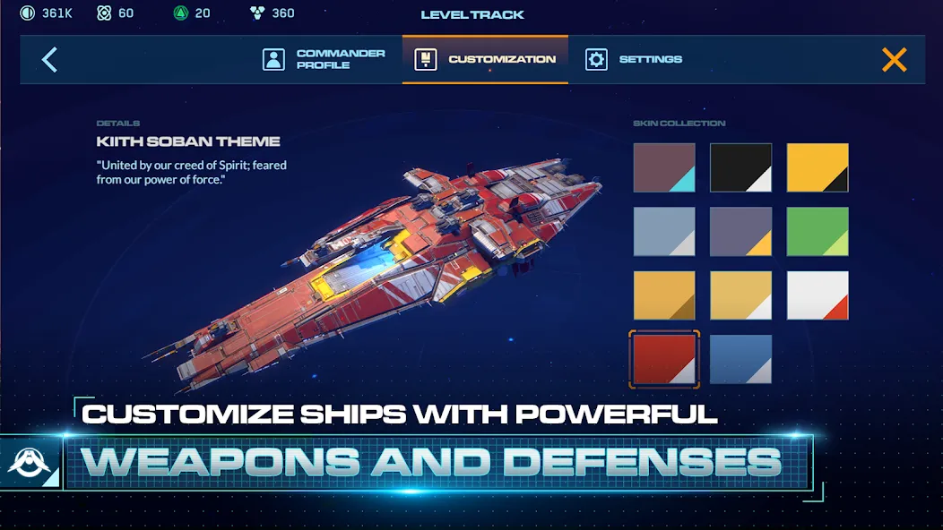 Homeworld Mobile: Sci-Fi MMO (Хоумворлд Мобаил) [МОД Unlimited Money] Screenshot 3