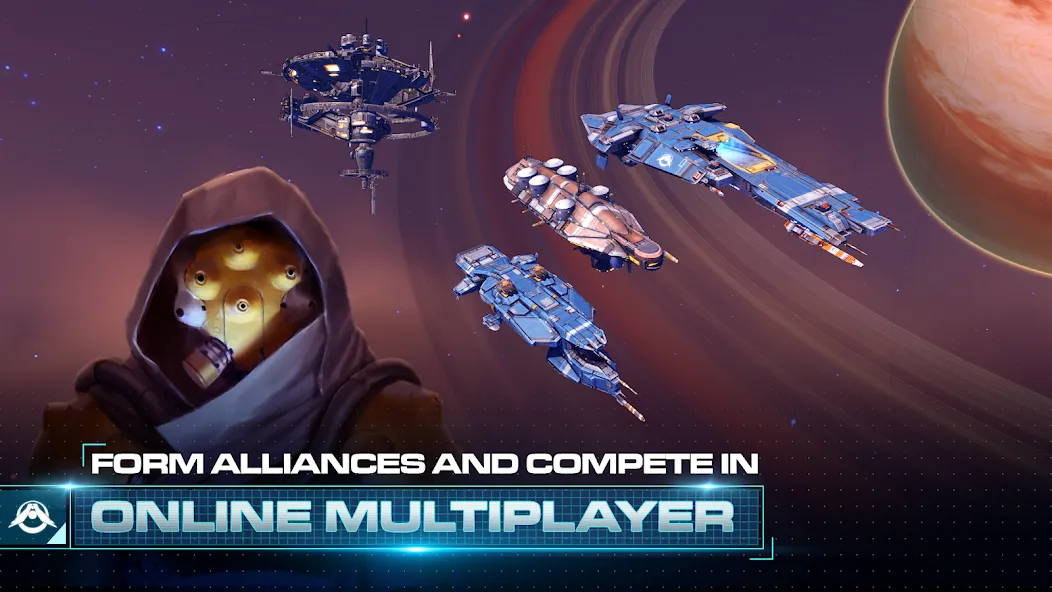 Homeworld Mobile: Sci-Fi MMO (Хоумворлд Мобаил) [МОД Unlimited Money] Screenshot 4