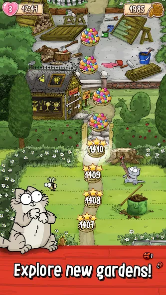 Simon's Cat - Pop Time [МОД Все открыто] Screenshot 2