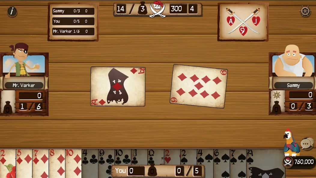 Spades Cutthroat Pirates (Спейдс Каттхроат Пирейтс) [МОД Unlocked] Screenshot 2