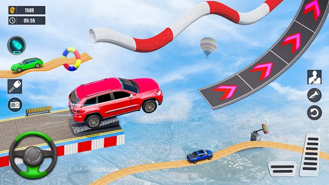 Car Stunt Games : Car Games 3D (Кар Стант Геймс) [МОД Menu] Screenshot 4