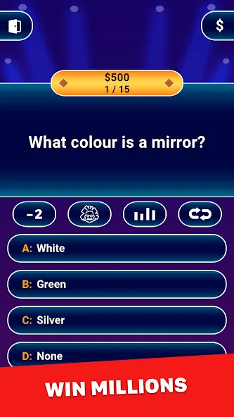 Millionaire 2024: Trivia Game [МОД Бесконечные деньги] Screenshot 1