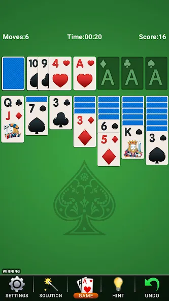 Solitaire: Classic Card Game [МОД Menu] Screenshot 1