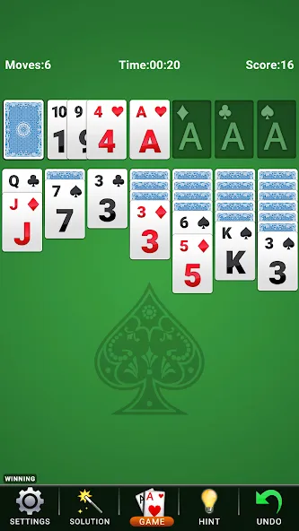 Solitaire: Classic Card Game [МОД Menu] Screenshot 3