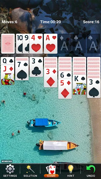 Solitaire: Classic Card Game [МОД Menu] Screenshot 5