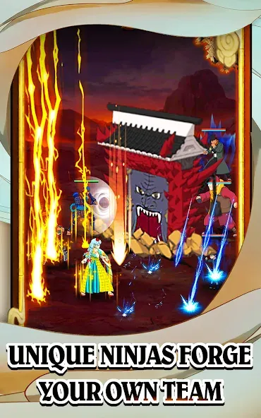 Ultimate Ninja AFK (Ултимейт Ниндзя АФК) [МОД Много монет] Screenshot 3