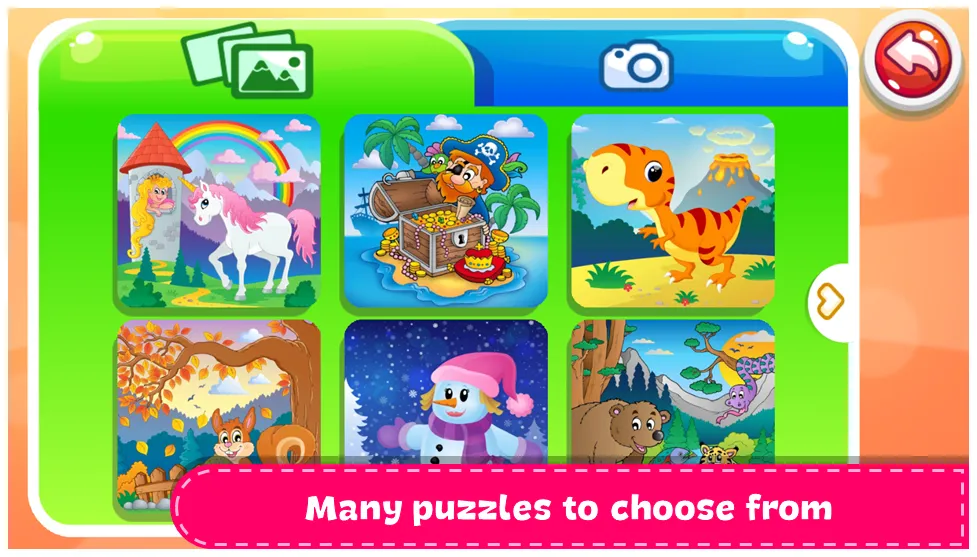 Kids Games - Puzzle World [МОД Все открыто] Screenshot 3
