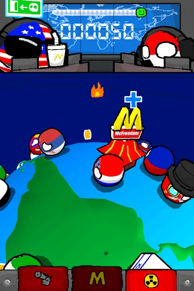 Polandball: Not Safe For World (Поландбол) [МОД Все открыто] Screenshot 3