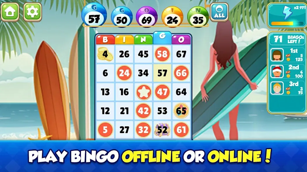 Bingo bay : Family bingo (Бинго бэй) [МОД Unlimited Money] Screenshot 3