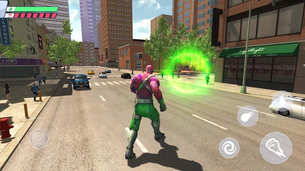 Super City Heroes:Super Battle (упер Герои Города) [МОД Mega Pack] Screenshot 1