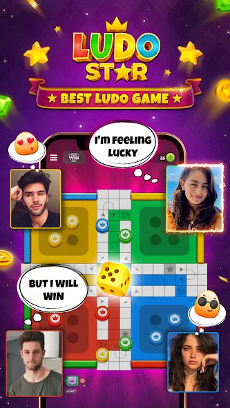 Ludo STAR: Online Dice Game (Лудо СТАР) [МОД Много монет] Screenshot 1