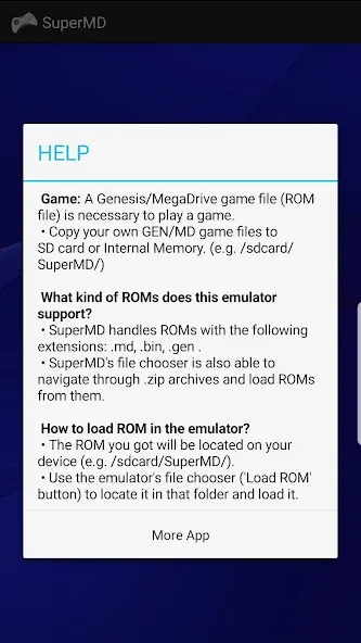 SuperMD (All in One Emulator) (уперМД) [МОД Много денег] Screenshot 2