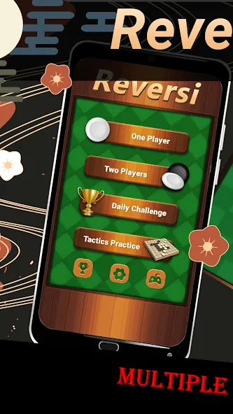 Reversi - Classic Reversi Game (Реверси) [МОД Unlocked] Screenshot 1