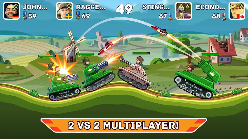 Hills of Steel (Хиллс оф Стил) [МОД Unlimited Money] Screenshot 1