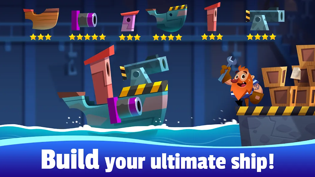 Oceans of Steel (Океаны стали) [МОД Много монет] Screenshot 2