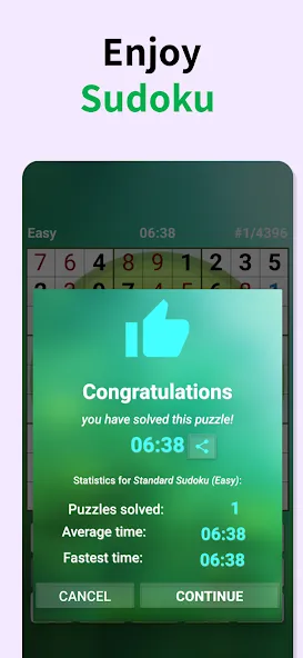 Sudoku offline (Судоку оффлайн) [МОД Много денег] Screenshot 5